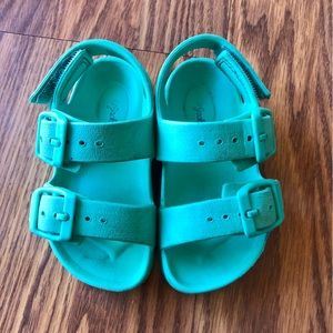 Cat & Jack Toddler Buckle Sandals size 5